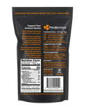 ProBiotein - A Multi-Prebiotic Fiber & Protein Source - 16 ounce bag (1 pound) 454 grams, Made from 100% Organic wheat, oats, flax and barley malt, 4 Prebiotic Fibers, 33% Protein, 30% Fiber, Non-GMO