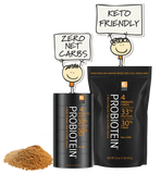 ProBiotein is keto friendly and has zero net carbs for a healthier way to maintain your immune system.