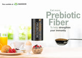 Eat more Prebiotic Fiber To help strengthen your immunity. 1 Tablespoon a day.